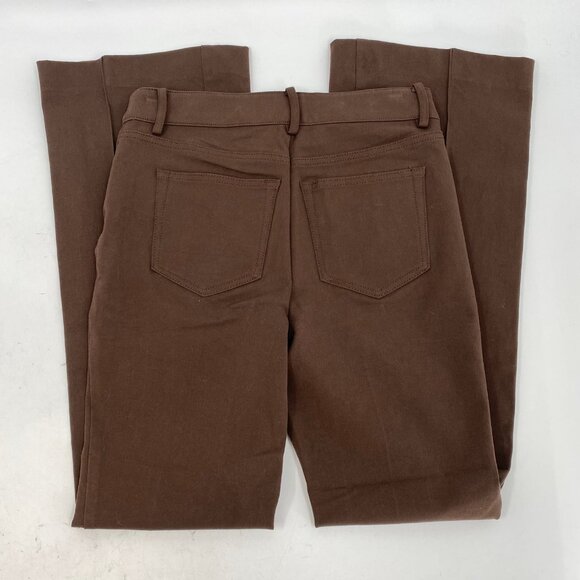 LOFT Brown 5 Pocket Slim Flare Pants | Size 2P - Picture 5 of 6